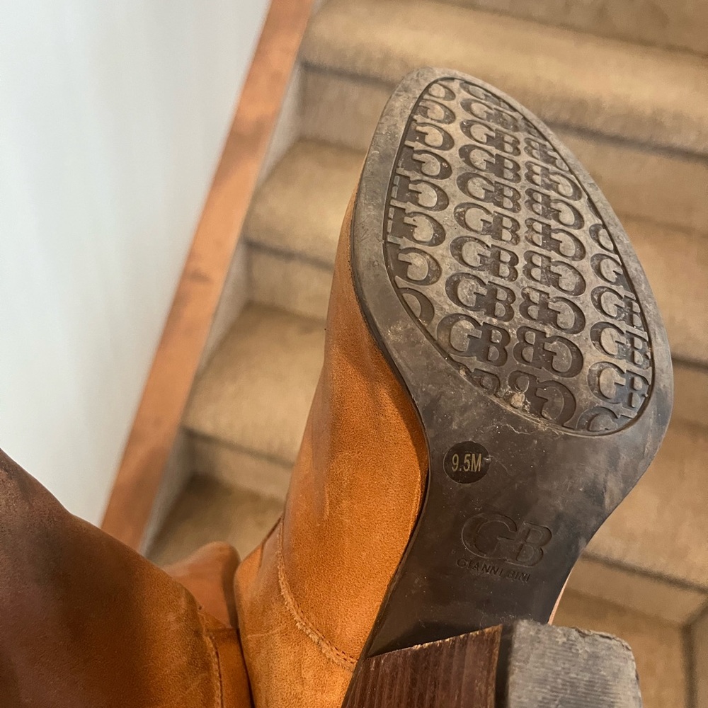 Leather Heeled Bootie - Picture 6 of 6